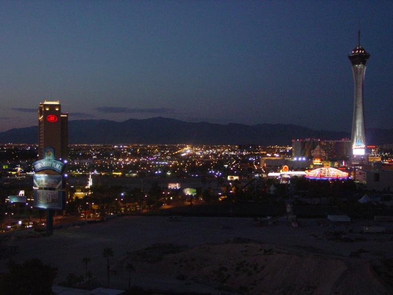 Vegas &mdash; night